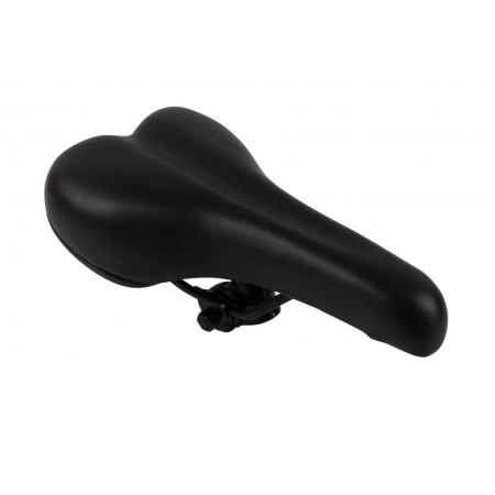 30901 Siodło rowerowe MTB czarno-czerwone